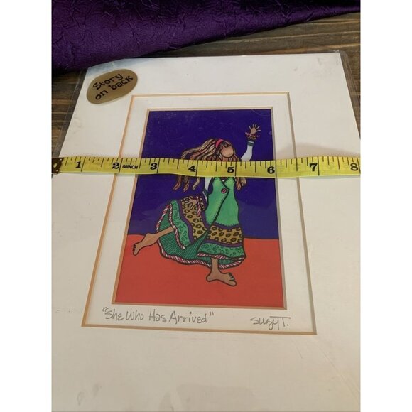 Suzy Toronto"She Who Has Arrived" Lithograph Matted - Picture 12 of 12
